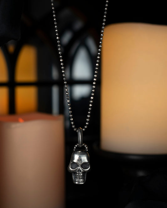 EKRJ880 Skull Necklace
