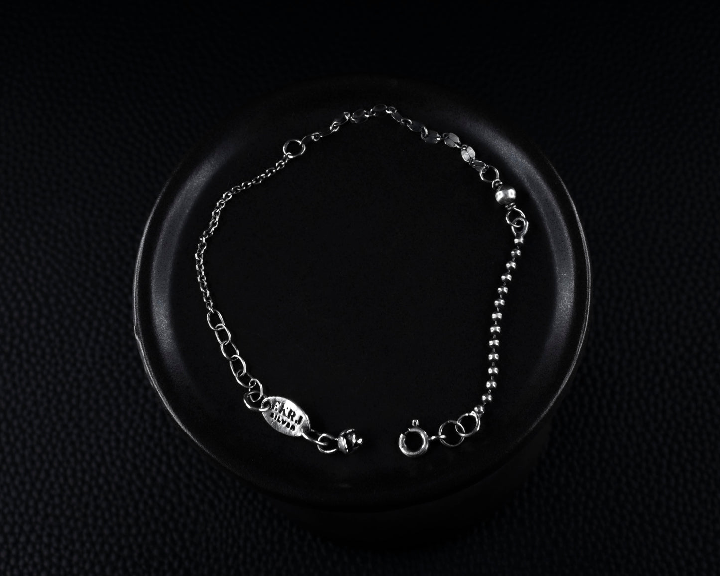 EKRJ692 Silver Chain Bracelet