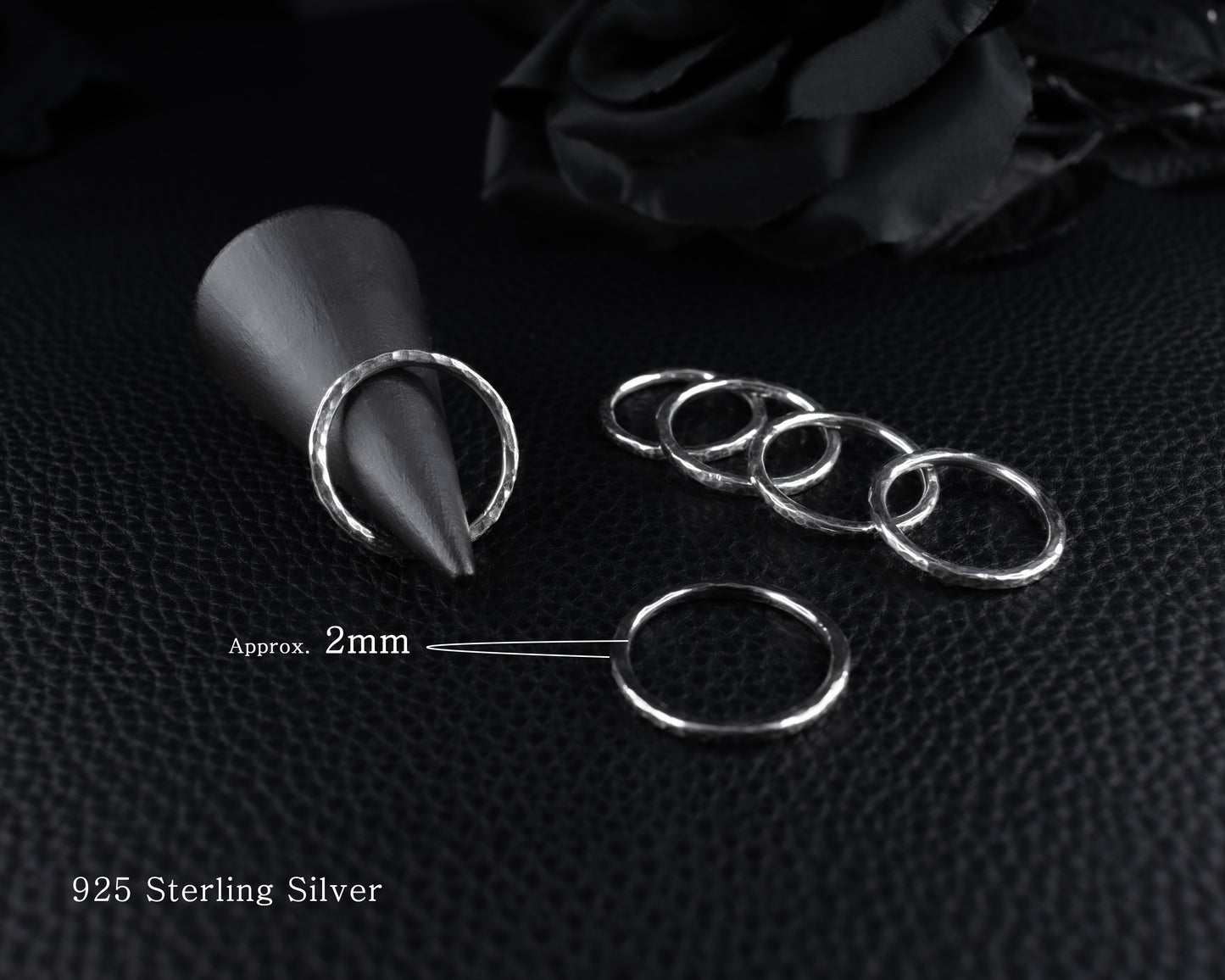 EKRJ498_ All Size_Minimalist Handmade Silver Ring