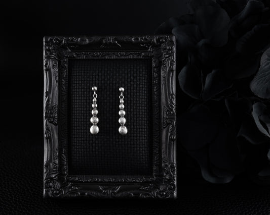 EKRJ570 Beads&Beads Silver Unique Earrings