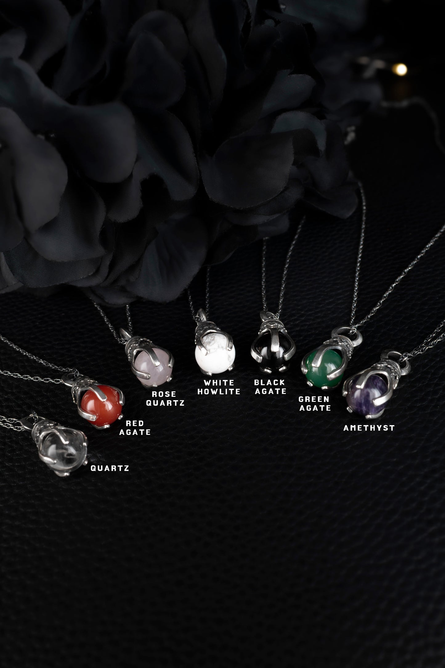 EKRJ1090 EKRJ Handmade Five Prong Crown Silver Necklace
