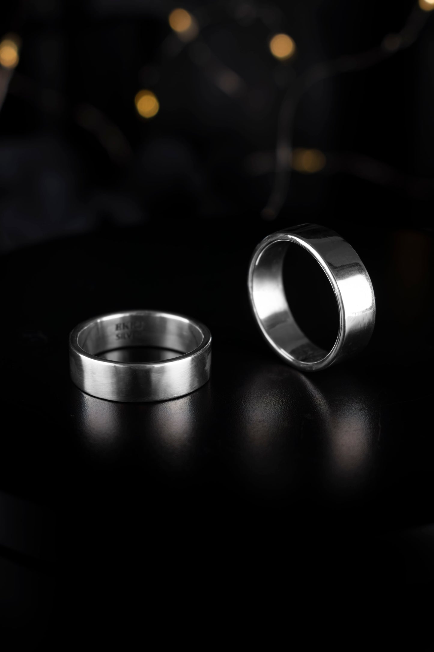 EKRJ1179 Classic 6mm Flat Band (Polished Silver)