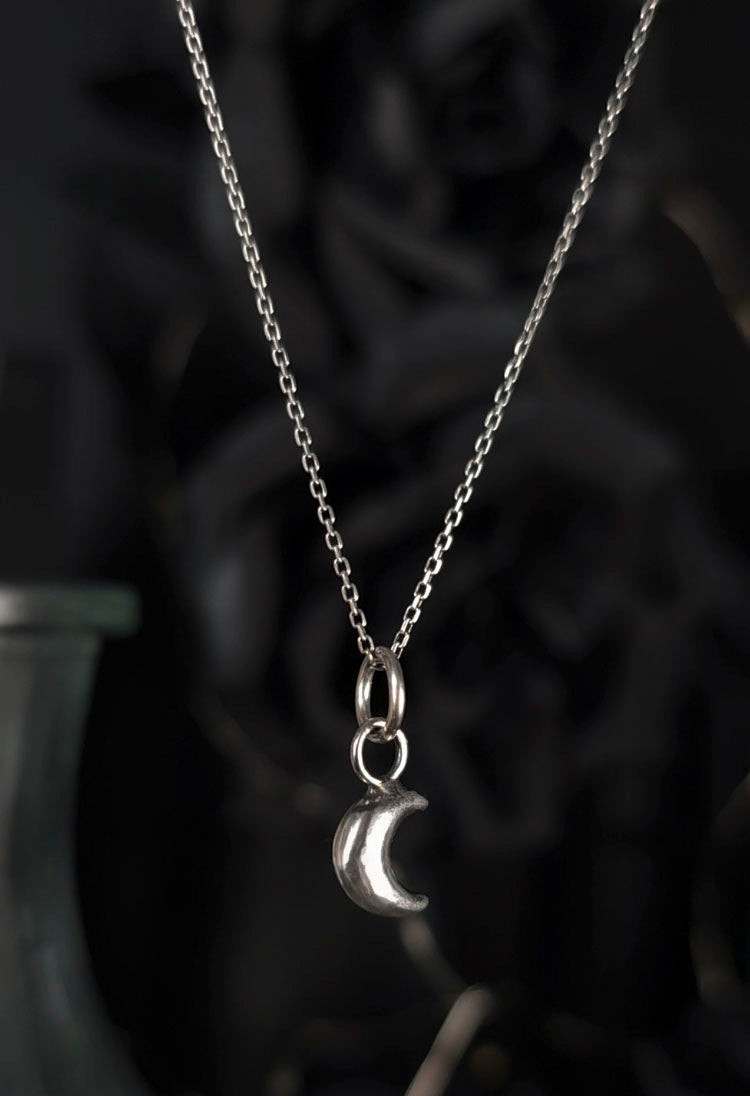 Crescent moon necklace(custom order)