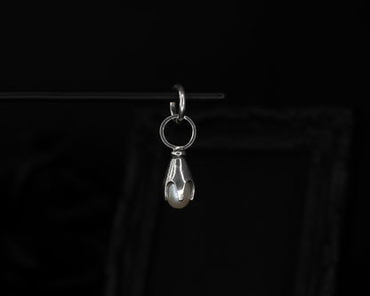 EKRJ670 Freshwater pearl Silver Charms
