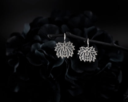 EKRJ463 Floral design earrings
