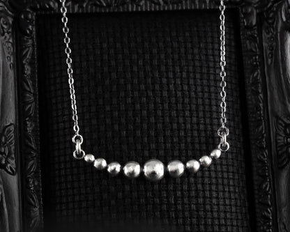 EKRJ576_Beads&Beads Unique Silver Necklace