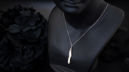 EKRJ226_Freshwater Pearls Silver Necklace